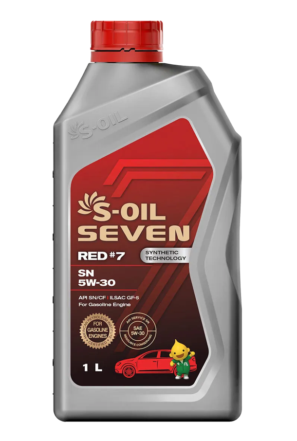 Моторное масло S-OIL SEVEN RED 7 5W-30, 1л